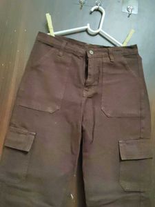 Brown Cargo Pants