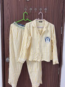 Cute Striped Pajama Set
