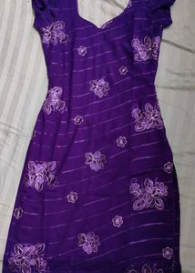 New Purple Kurti