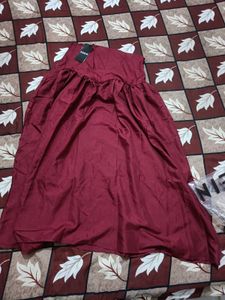 SHEIN Maroon skirt
