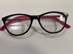 Stylish Black &amp; Pink Eyeglasses (-3.5D cylinder)