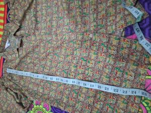 Vintage Patterned Blouse