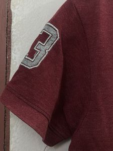Men's Polo T-Shirt - Maroon