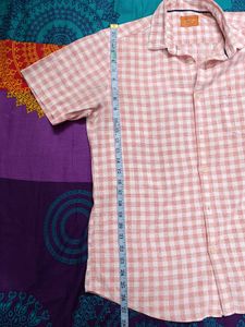 Vintage Checkered Short Sleeve Shirt