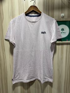 Superdry Crew Neck Light Pink T-Shirt