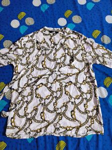 Women's Chain Print Top
