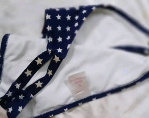 American Flag Bikini Top panty set
