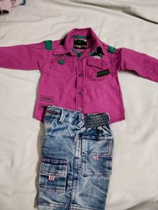 Cute Kids Shirt and Shorts Set