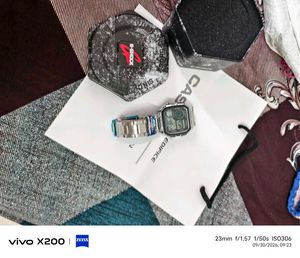 Casio G-Shock Watch PREMIUM SILVER  color