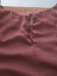 Elegant Pink Ethnic Gown with Embellished Neckline