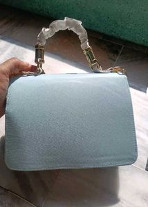Stylish Two-Tone Crossbody Bag