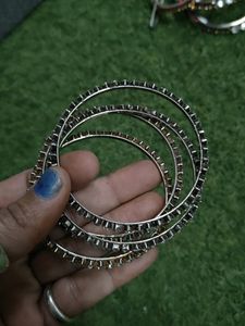 Stone Bangle Set