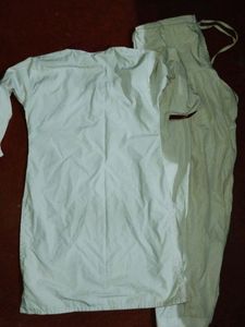 Traditional White Kurta Pajama Set