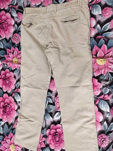 Men's Beige Chinos