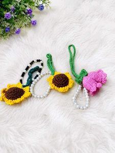 Handmade Crochet Flower chaam