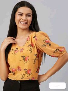 Floral Crop Top