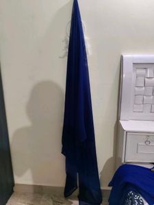 Elegant Royal Blue Embellished Kurta Set