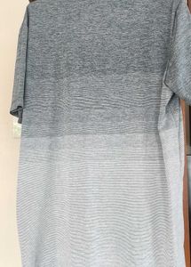 Men's Grey Ombre Active T-Shirt