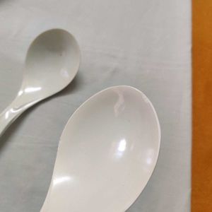 🆕Melamine Elegant Serving Bowls with Spoons