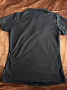 Women's Dark gray Polo Shirt