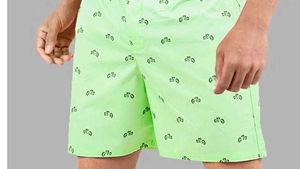 Men's Printed Lounge Shorts