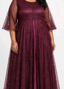 Sparkling/shiny Purple Gown