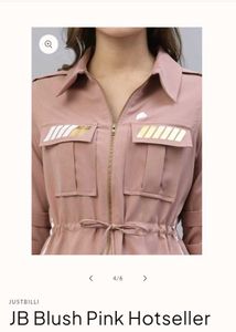 Just billi luxe Pink Utility Dress