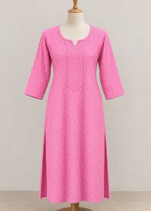 Blush Pink Embroidered Kurta