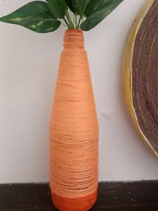 decorative glass bottle without Plant