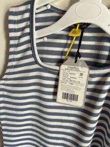 Striped Sleeveless Maxi Dress