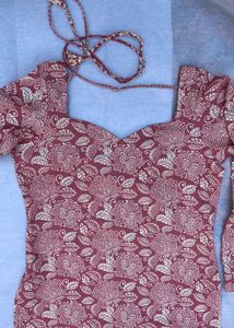 Floral Print Short Kurti🩷