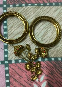 Exquisite Embellished Bangle Set