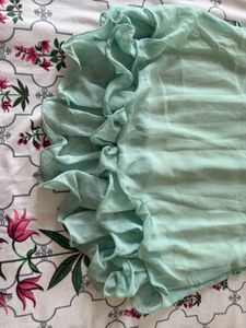 Elegant Mint Green Top