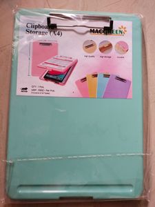 Clipboard. With Storage A4 size