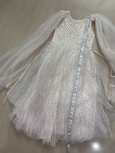 Sparkly White Tulle Dress