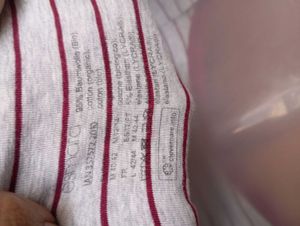 Women's Striped Sleepwear Top