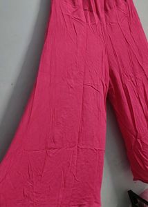 plazo flared silk cotton  kurta