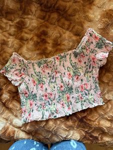 Floral Crop Top