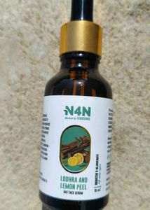 N4N Lodhra &amp; Lemon Peel Day Face Serum