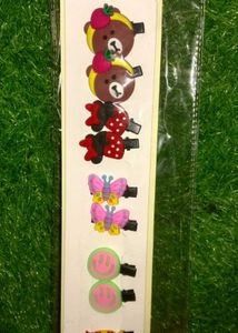 Cute Hair Clip Set