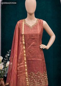 Elegant Fendi Silk Kurta Set