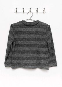 Stylish Grey Long Sleeve Top