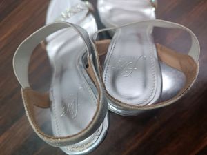 Inc.5 Silver High Heels