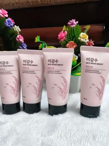 Pack of 6 The Face Shop Rice Water Bright Foaming