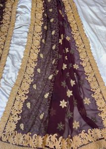 Embroidered Saree