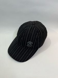 Stylish Pinstripe Baseball Cap