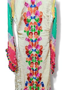 Colorful Embroidered Kurta