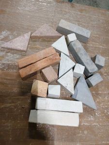 Assorted Stone Craft Pieces