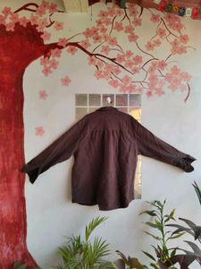 Men's Brown Casual Shirt