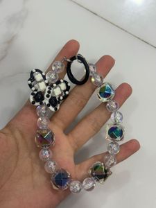 Cute Butterfly Beaded phone chain